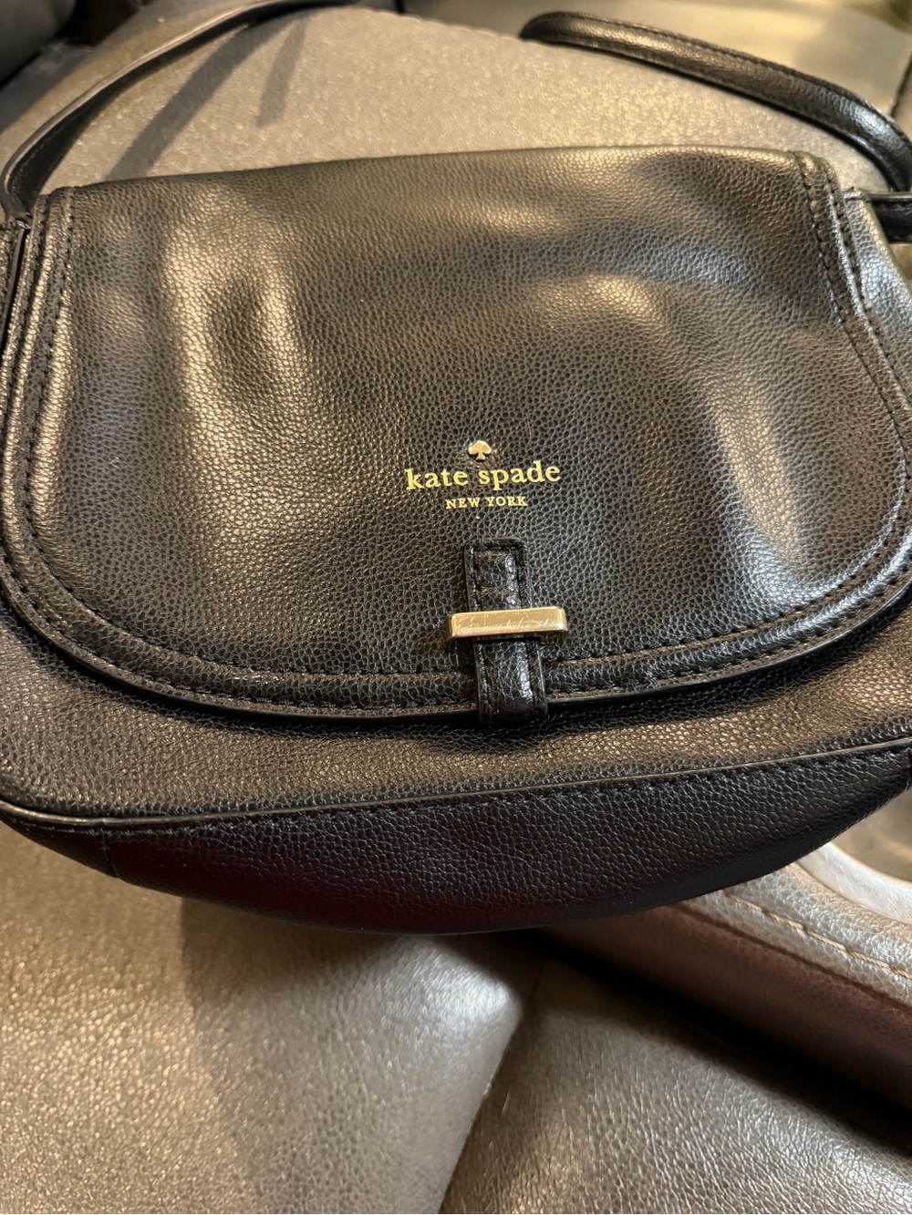 Kate Spade Black Crossbody Purse - Picture 3 of 9